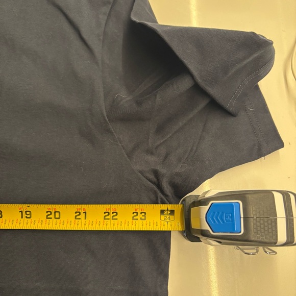 Dior Black Tee with Neon Yellow Accent - Picture 6 of 6